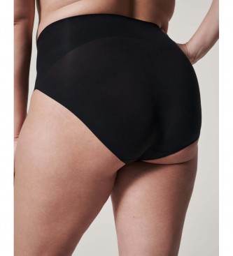 SPANX Naadloze zwarte shaping panty met hoge taille
