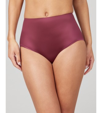 SPANX Maroon satin shaping trusse