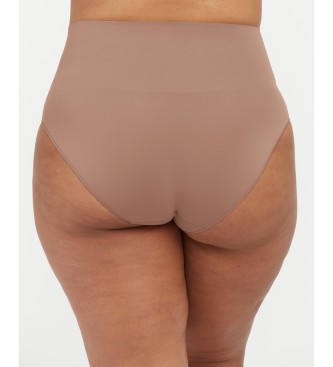 SPANX Brown high-waisted shaping panty