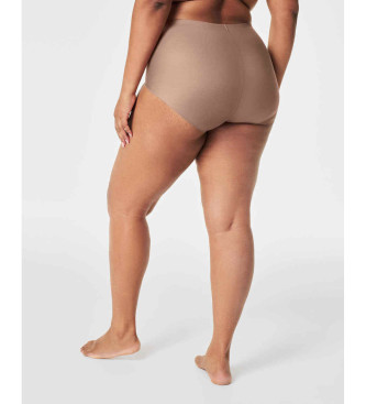 SPANX Slip modellante marrone a vita alta