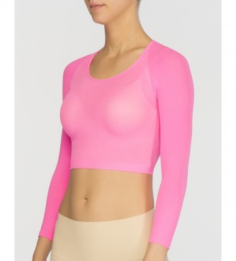 Spanx Sous-chemise de base en tricot semi-transparent 20155R rose
