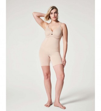 SPANX Super slimming high waisted nude panty girdle