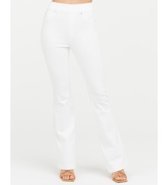SPANX Leggings bianchi a forma di campana jeans