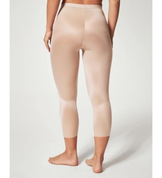 SPANX Nevidno oblikovane kapri hlače beige
