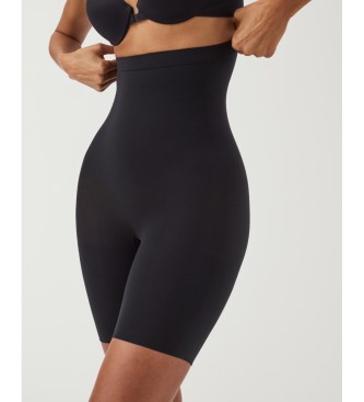 SPANX Cinta de cintura alta sem costuras Everyday preto