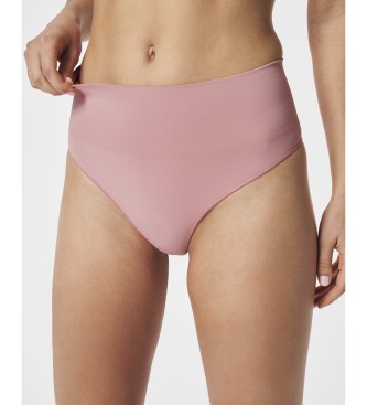SPANX EcoCare Power Sculpting seamless thong pink