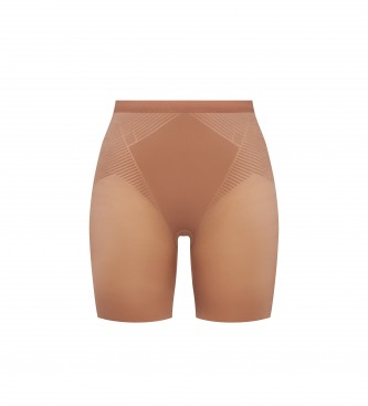 SPANX Brown high-waisted shaping panty - ESD Store fashion, footwear and  accessories - best brands shoes and designer shoes