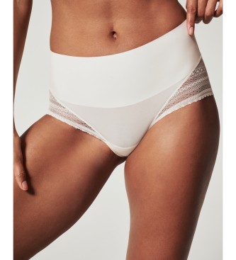 SPANX High-waisted panty with white lace - ESD Store fashion