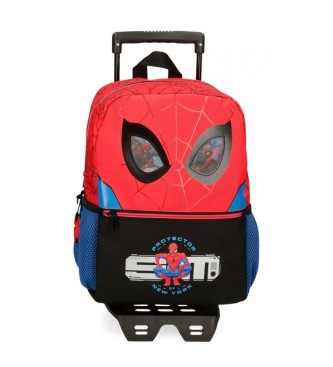 Disney Zaino 32cm Spiderman Protector con trolley