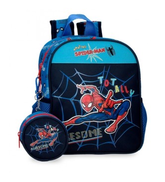 Joumma Bags Spiderman Totally awesome preschool backpack blue