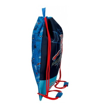 Joumma Bags Totally awesome spiderman blue backpack bag