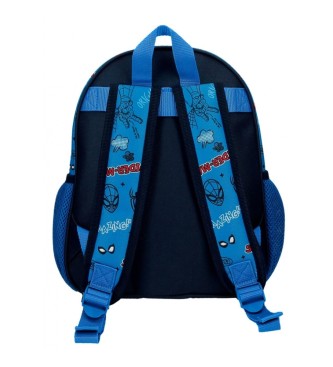 Joumma Bags Spiderman Popolnoma super nahrbtnik 33cm modra