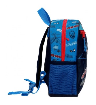 Joumma Bags Mochila Spiderman Totally awesome Preescolar 28cm azul