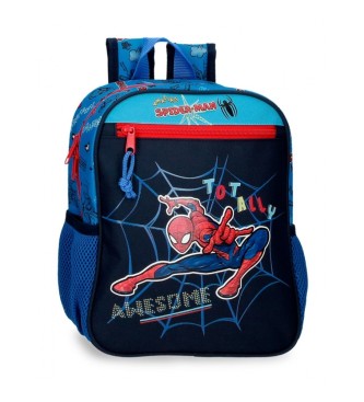 Joumma Bags Spiderman Totally Awesome Preschool Totally Awesome Backpack 28cm adaptable blue