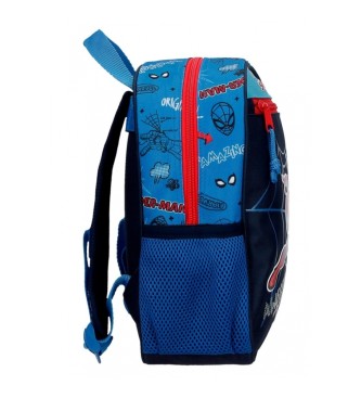 Joumma Bags Spiderman Totally Awesome Frskola Totally Awesome Ryggsck 28cm anpassningsbar bl