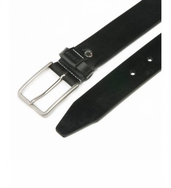 Stamp Leather belt CIST21813NE black