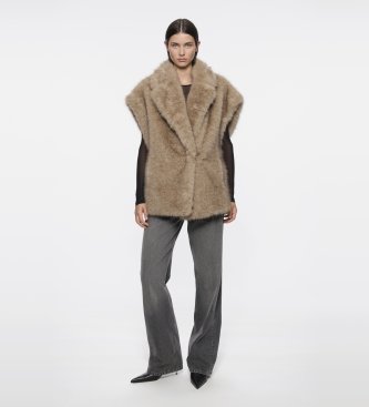 Stand Studio Kinley Weste beige