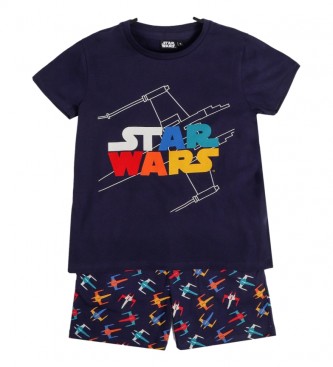 Disney Pyjamas med korte rmer Rainbow Navy
