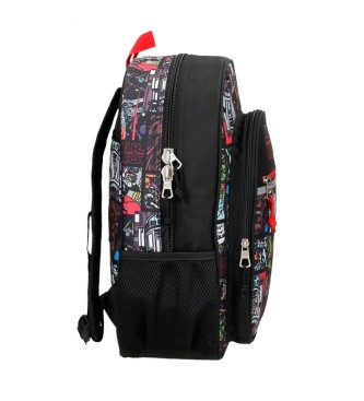 Joumma Bags Star Wars Galactic Team trolley attachable school backpack black