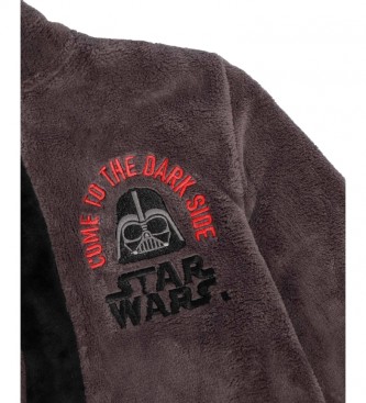 Disney Robe de manga comprida Star Wars castanho