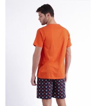 Disney Piżama z pędzlem pomarańczowa
