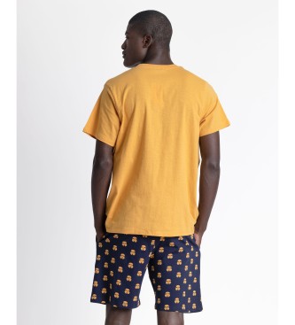 Disney Trooper Vintage kortrmet pyjamas gul