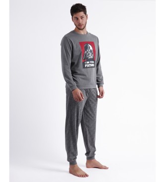 Disney Long Sleeve Pyjamas Father grey