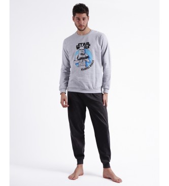 Disney Stormtrooper grijs pyjama lange mouwen