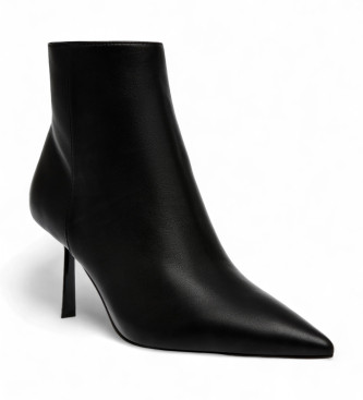 Steve Madden Sabine ankelstvler i lder, sort