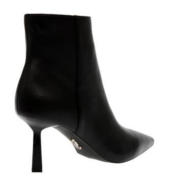 Steve Madden Sabine Leather Ankle Boots black