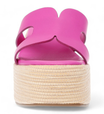 Steve Madden Summerset pink platform sandals