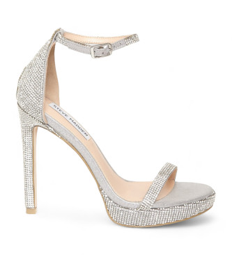 Steve Madden Milano-R silver heeled sandals