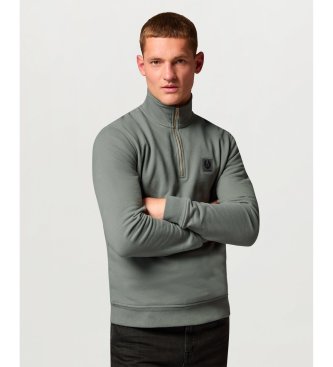 Belstaff Grå Quarter Zip sweatshirt