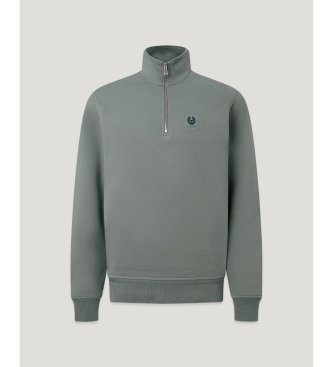 Belstaff Grå Quarter Zip sweatshirt