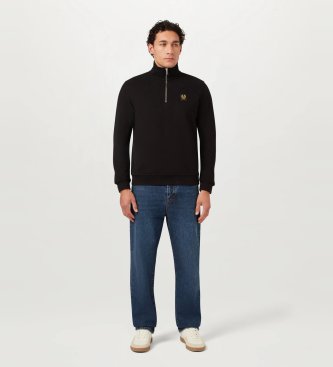 Belstaff Belstaff Quarter Zip sweater zwart