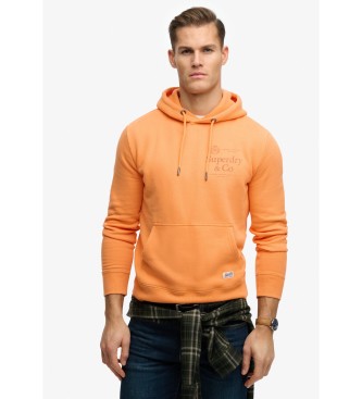 Superdry Sweatshirt 1954 Company orange