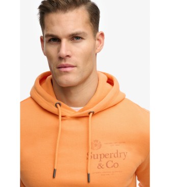 Superdry Sweatshirt 1954 Company orange