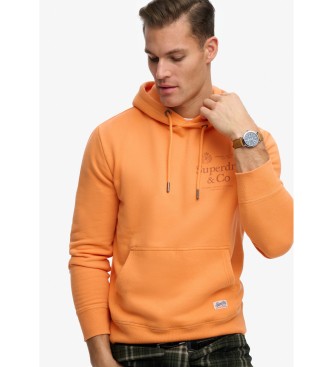 Superdry Sweatshirt 1954 Company orange