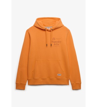 Superdry Sweatshirt 1954 Company orange