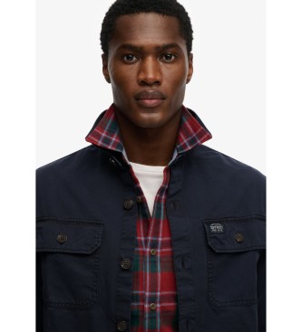 Superdry Chemise 2 poches marine