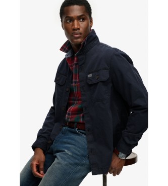 Superdry Chemise 2 poches marine