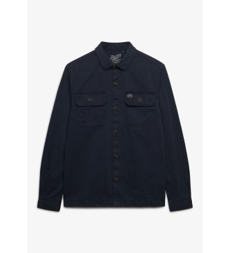 Superdry Chemise 2 poches marine