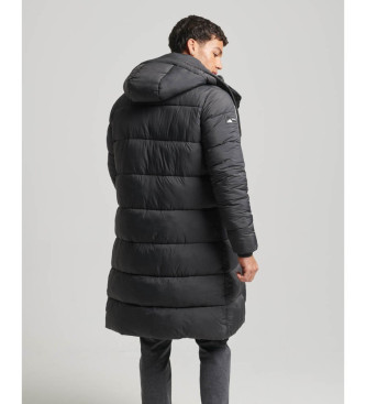 Superdry Ripstop quilted coat black