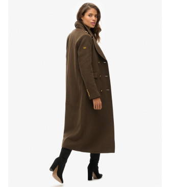 Superdry Brun verdtre Manteau  poitrine