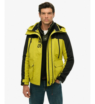 Superdry Colour Block frakke gul