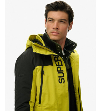 Superdry Colour Block frakke gul