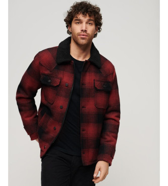 Superdry Casaco de l Chore Merchant Store vermelho