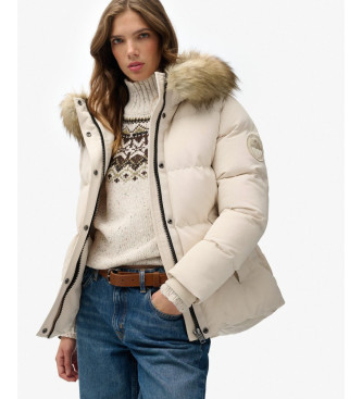 Superdry Cappotto beige Everest Five Baffle