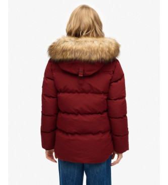 Superdry Cappotto Everest Five Baffle Red