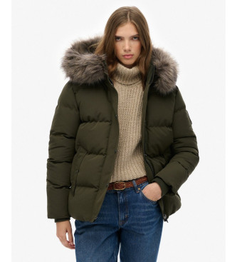 Superdry Casaco Everest Five Baffle verde